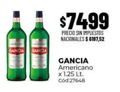 Diarco Gancia - americano c x 1.25 lt oferta