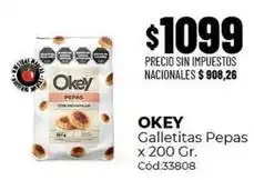 Diarco Okey - galletitas pepas oferta