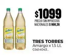 Diarco Tres torres - amargo cód:4043 oferta