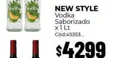 Diarco New style - new style vodka saborizado x 1 lt cód:45353 oferta