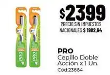 Diarco Pro - cepillo doble acción x 1 un. cód:23664 oferta