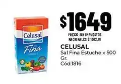 Diarco Celusal - sal fina estuche x 500 gr. cód:1816 oferta