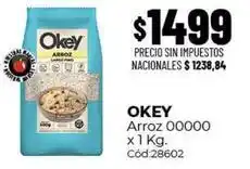 Diarco Okey - arroz 00000 x 1 kg oferta
