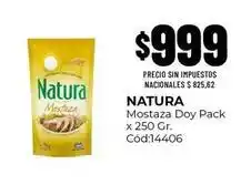 Diarco Natura - mostaza doy pack cód:14406 oferta