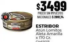 Diarco Estribor - atún lomitos aleta amarilla x 170 gr oferta