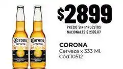 Diarco Corona - cerveza x 333 ml. cód:10512 oferta