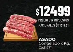 Diarco Asado congelado cód:17711 oferta