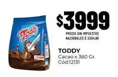 Diarco Toddy - cacao x 360 gr. cód:12131 oferta