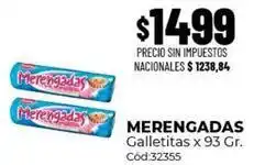 Diarco Merengadas - merengadas galletitas x 93 gr. cód:32355 oferta