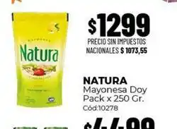 Diarco Natura - mayonesa doy pack x 250 gr. cód:10278 oferta