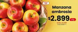 Coto Origen - manzana ambrosia oferta