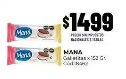 Diarco Mana - galletitas x 152 gr. cód:18462 oferta