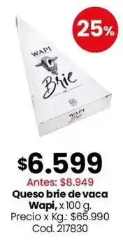 Coto Queso brie de vaca oferta