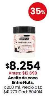 Coto Aceite de coco oferta