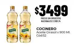 Diarco Cocinero - aceite girasol oferta