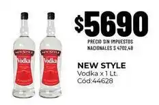 Diarco New style - vodka x 1 lt. cód:44628 oferta