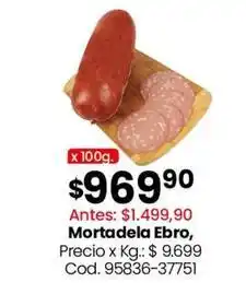 Coto Mortadela ebro oferta