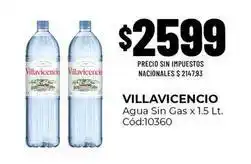 Diarco Villavicencio - agua sin gas c ext{ó}d:10360 oferta