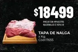 Diarco Tapa de nalga x kg. cód:17655 oferta