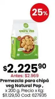 Coto Premezcla para chipá veg natural pop oferta