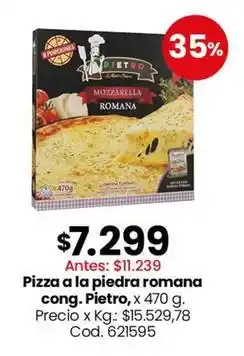 Coto Pietro - pizza a la piedra romana cong oferta