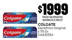 Diarco Colgate - dentífrico original oferta