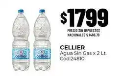 Diarco Cellier - agua sin gas x 2 lt. cód:24810 oferta