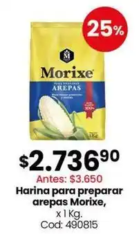 Coto Morixe - harina para preparar arepas oferta