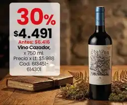 Coto Vino cazador oferta