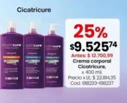 Coto Cicatricure crema corporal oferta