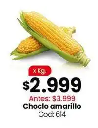 Coto Choclo amarillo cod: 614 oferta