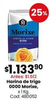 Coto Morixe - harina de trigo 0000 oferta