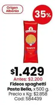 Coto Origen - fideos spaghetti oferta