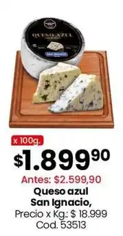 Coto San ignacio - queso azul oferta