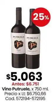 Coto Putruele vino oferta