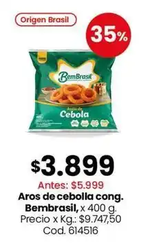 Coto Origen - aros de cebolla cong oferta