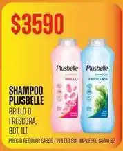 Supermercados Vea Plusbelle - shampoo brillo o frescura oferta