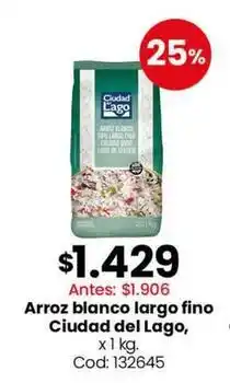 Coto Ciudad del lago - arroz blanco largo fino oferta
