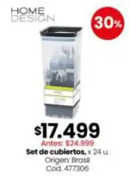 Coto Origen - set de cubiertos, x 24 u oferta