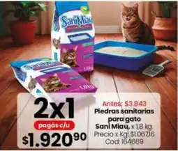 Coto Piedras sanitarias para gato oferta