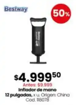 Coto Bestway - inflador de mano oferta