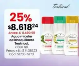 Coto Teatrical agua micelar desmaquillante oferta