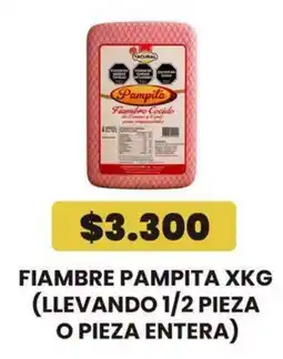 Autoservicio Capo Pampita fiambre cocido oferta