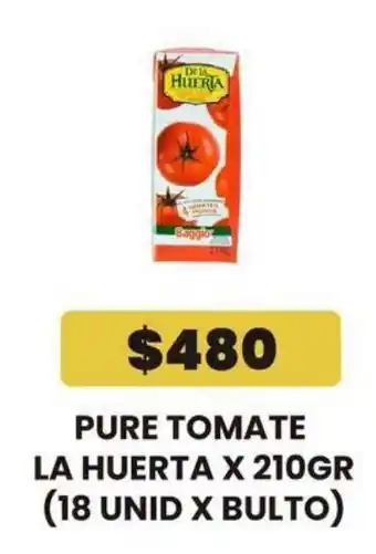 La huerta pure tomate