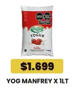 Autoservicio Capo Manfrey yogur oferta