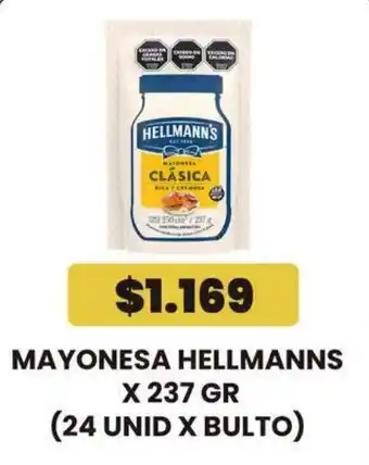 Autoservicio Capo Hellmanns mayonesa clásica oferta