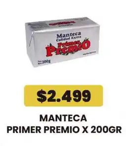 Autoservicio Capo Primer premio manteca oferta