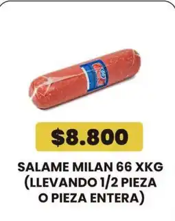 Autoservicio Capo Salame milan 66 oferta