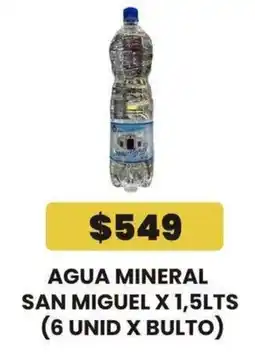 Autoservicio Capo San miquel agua mineral oferta