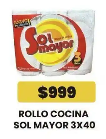 Autoservicio Capo Sol mayor rollo cocina oferta